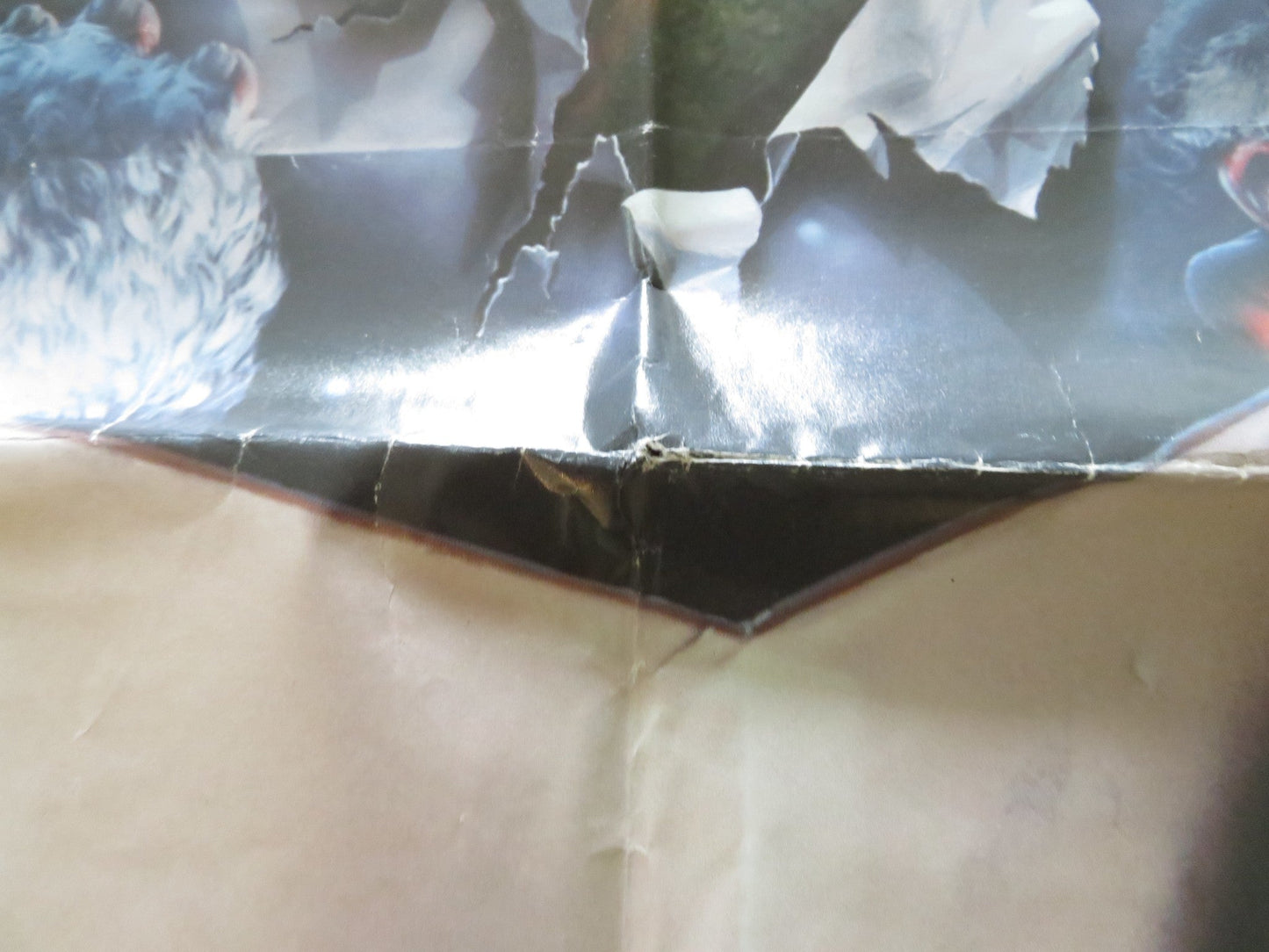 GREMLINS FOLDED US ONE SHEET POSTER ZACH GALLIGAN PHOEBE CATES C. FELDMAN R1985 Rendezvous Cinema Movie posters