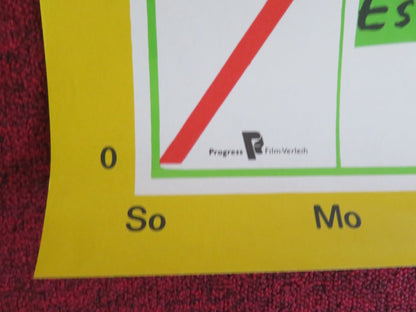 GRESHNIK / SINNER GERMAN POSTER ROLLED JUOZAS BUDRAITIS LIYA AKHEDZHAKOVA 1988 Rendezvous Cinema Movie posters