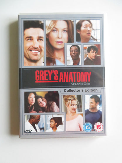 GREY'S ANATOMY - SEASON ONE - COLLECTOR'S EDITION (DVD) DEMPSEY 2005 REGION 2 - Rendezvous Cinema