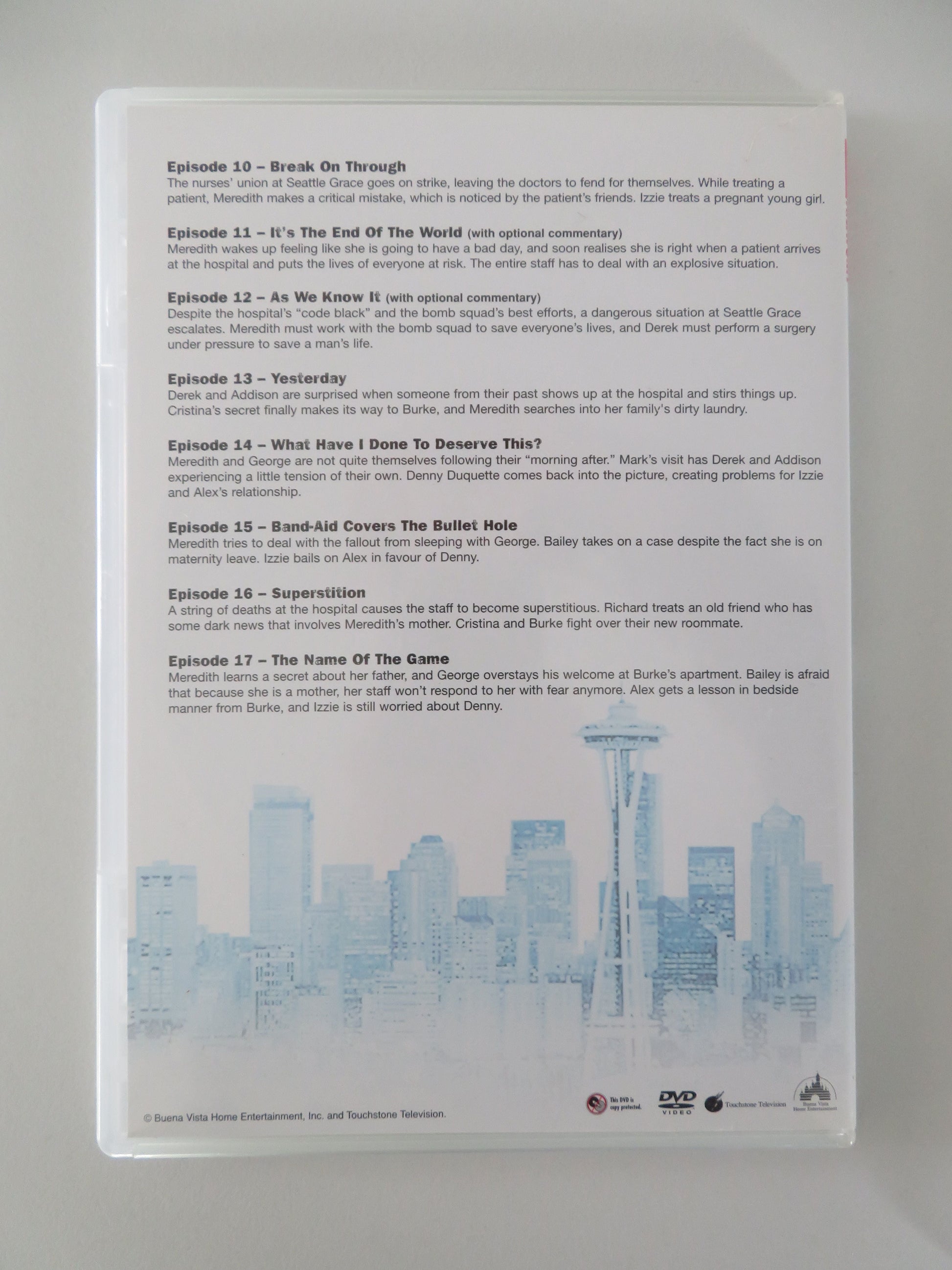 Grey's Anatomy The Complete Second Series (DVD BoxSet) 2005 Region 2 Movie posters