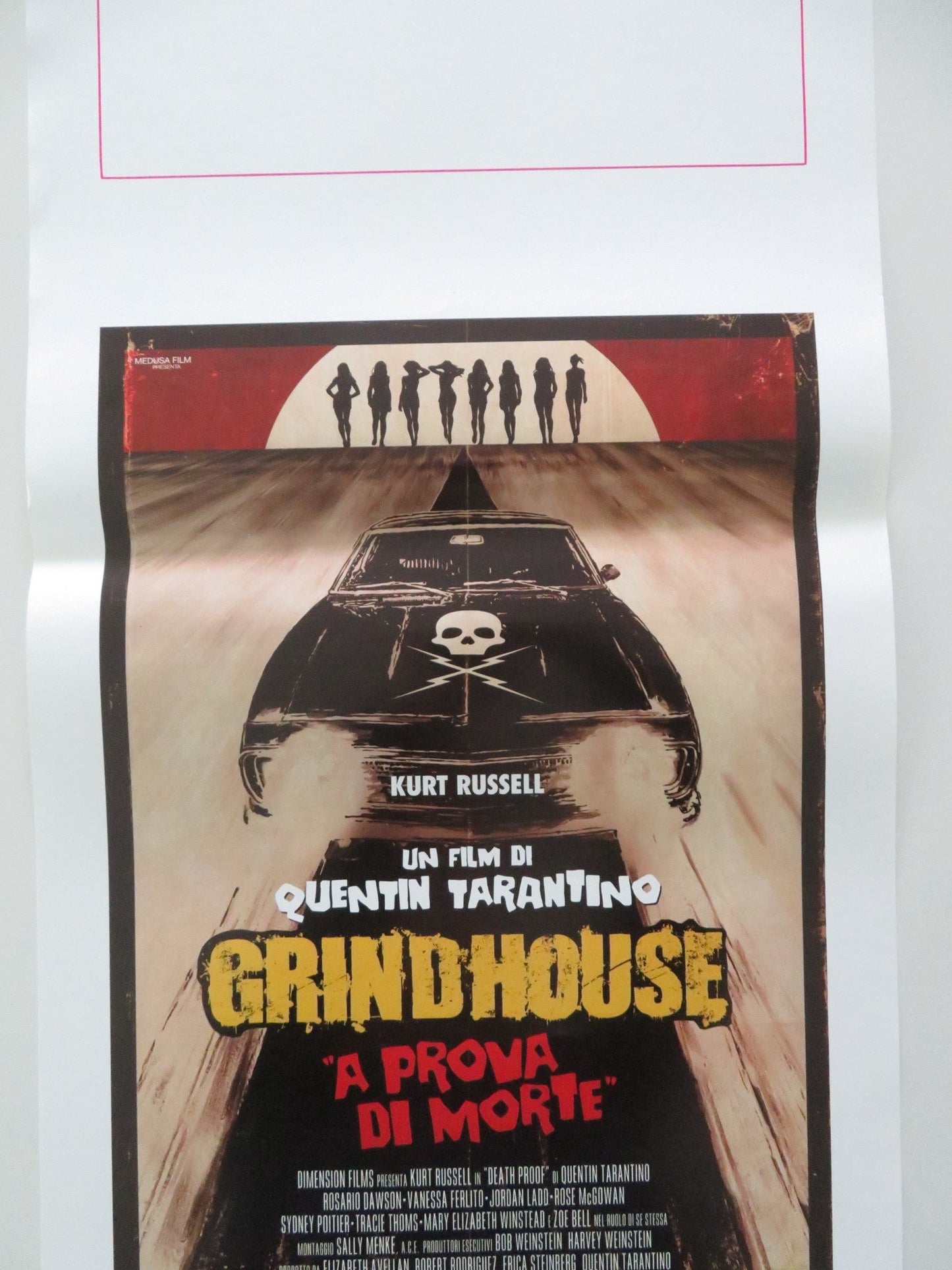 GRINDHOUSE ITALIAN LOCANDINA POSTER KURT RUSSELL QUENTIN TARANTINO 2007 Movie posters