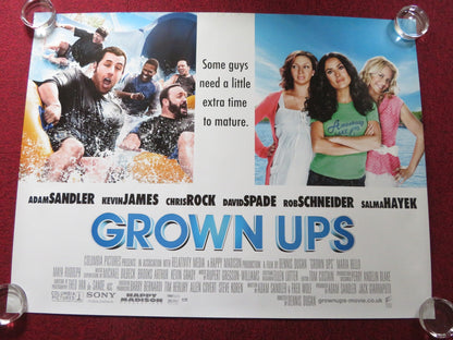 GROWN UPS UK QUAD ROLLED POSTER ADAM SANDLER KEVIN JAMES 2010 Rendezvous Cinema Movie posters