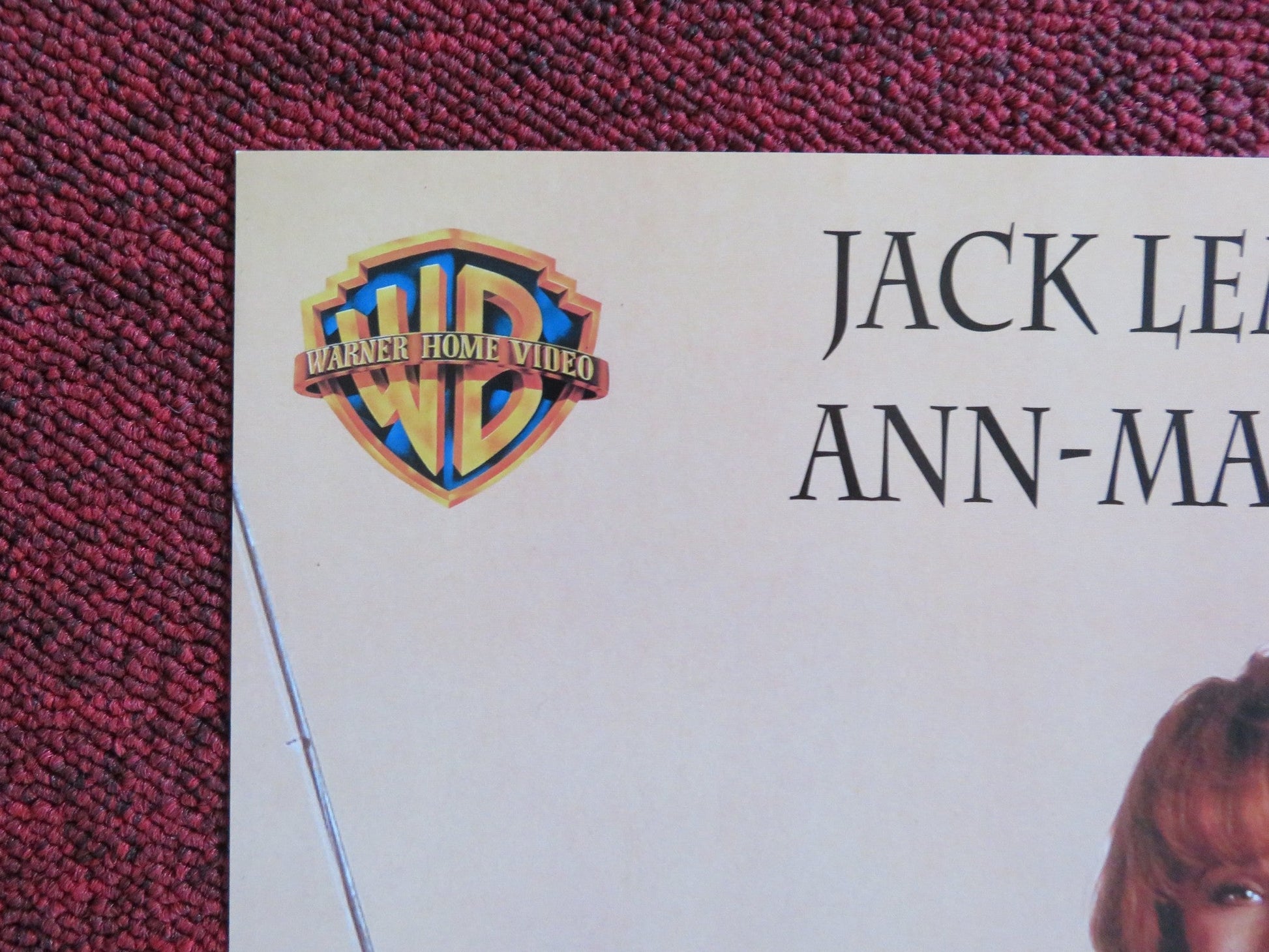 GRUMPIER OLD MEN VHS VIDEO POSTER JACK LEMMON WALTER MATTHAU 1995 Rendezvous Cinema Movie posters