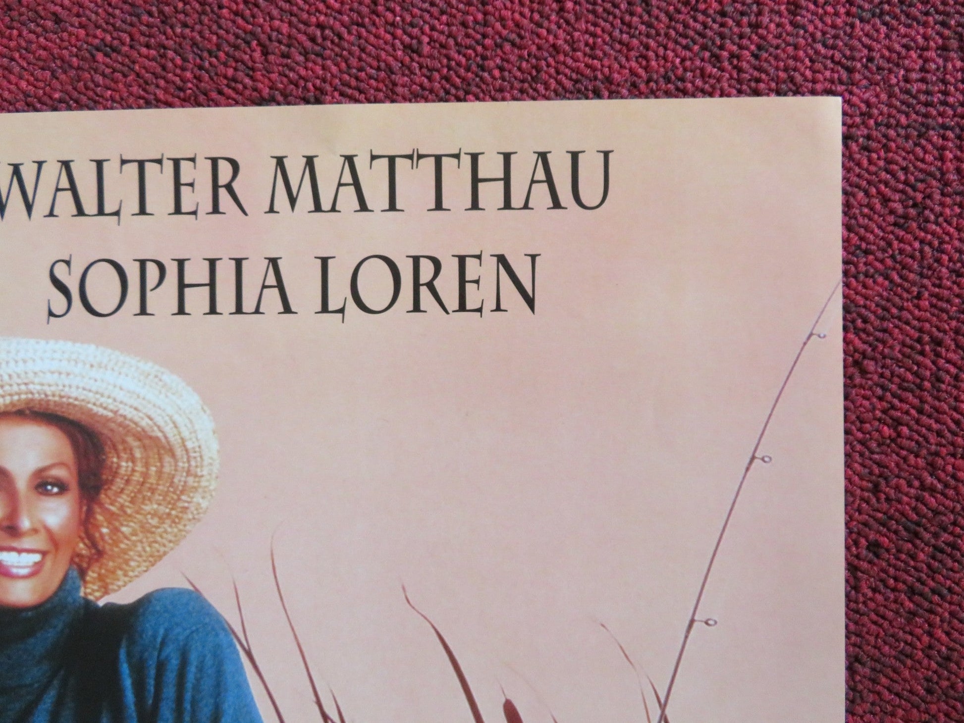 GRUMPIER OLD MEN VHS VIDEO POSTER JACK LEMMON WALTER MATTHAU 1995 Rendezvous Cinema Movie posters