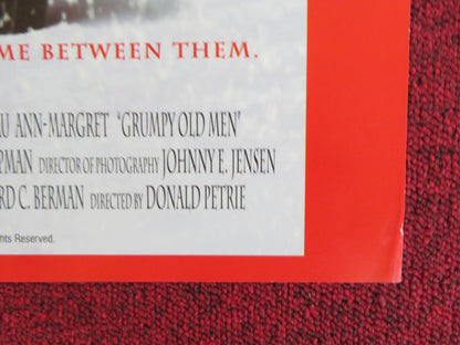 GRUMPY OLD MEN VHS VIDEO POSTER JACK LEMMON WALTER MATTHAU 1994 Rendezvous Cinema Movie posters