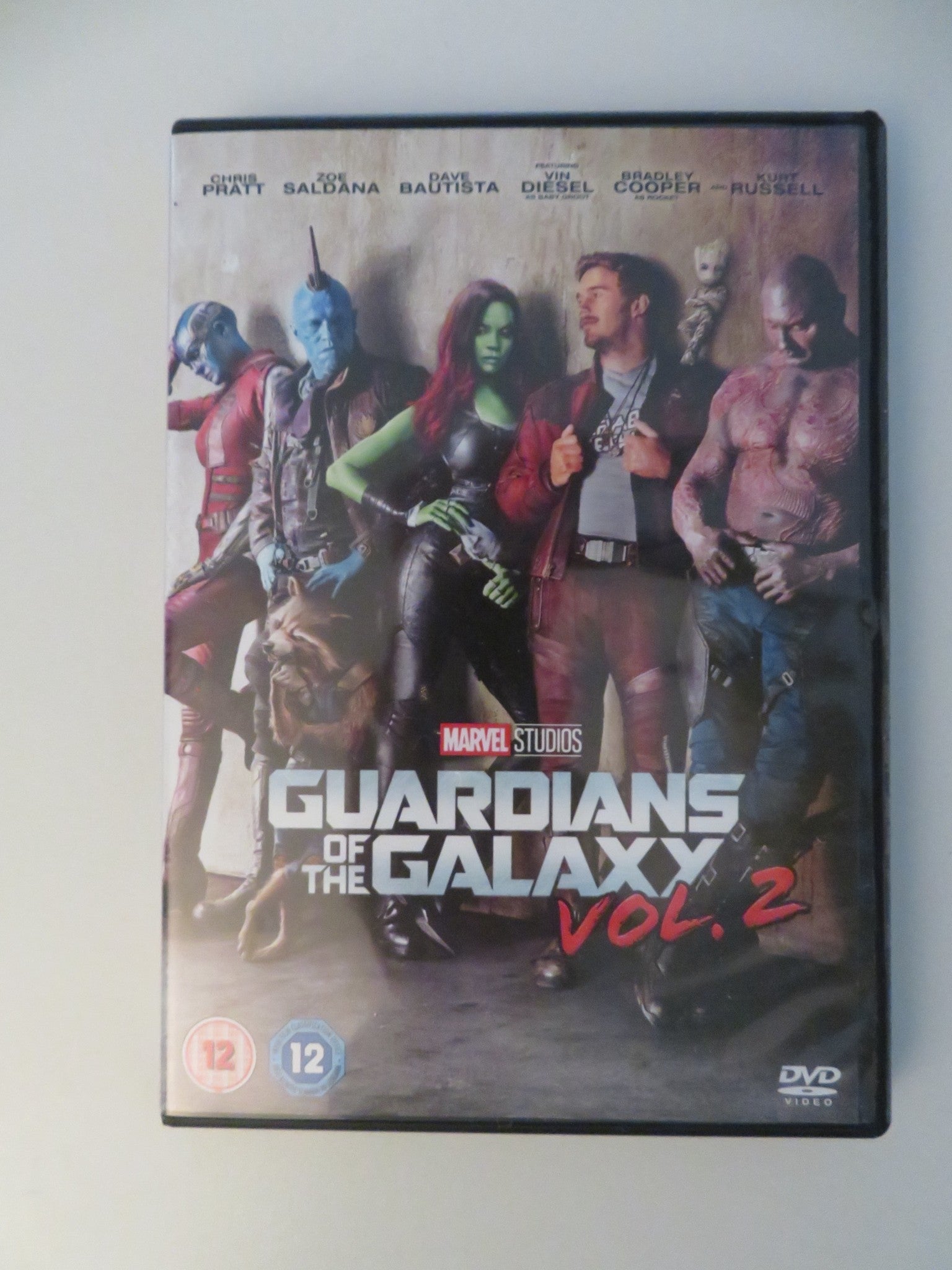 GUARDIANS OF THE GALAXY VOL. 1 & 2 OBVIOUSLY (DVD BOXSET) C. PRATT 2014 REGION 2 Movie posters