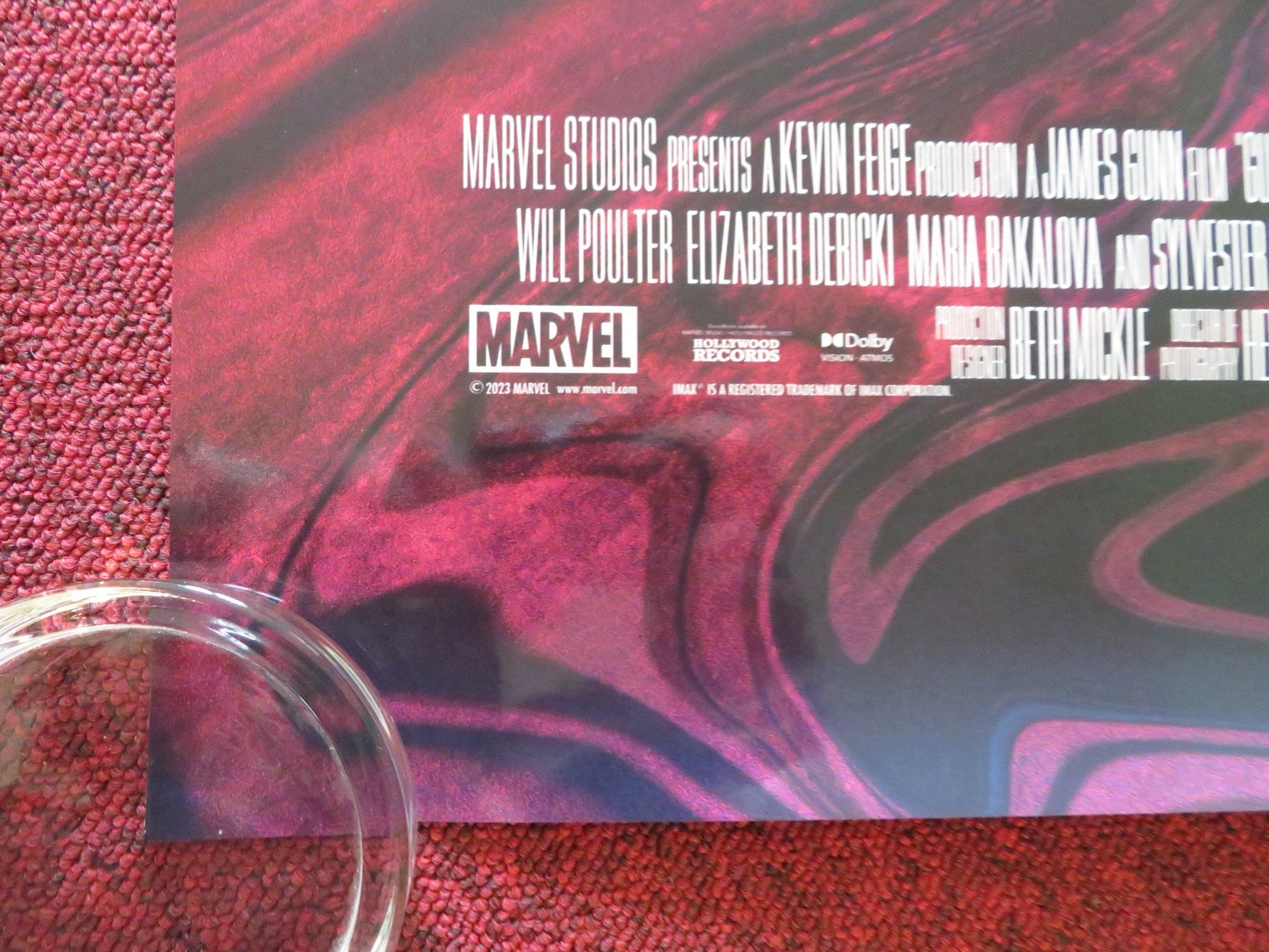 GUARDIANS OF THE GALAXY VOLUME 3 - B US ONE SHEET ROLLED POSTER B. COOPER 2023 Rendezvous Cinema Movie posters