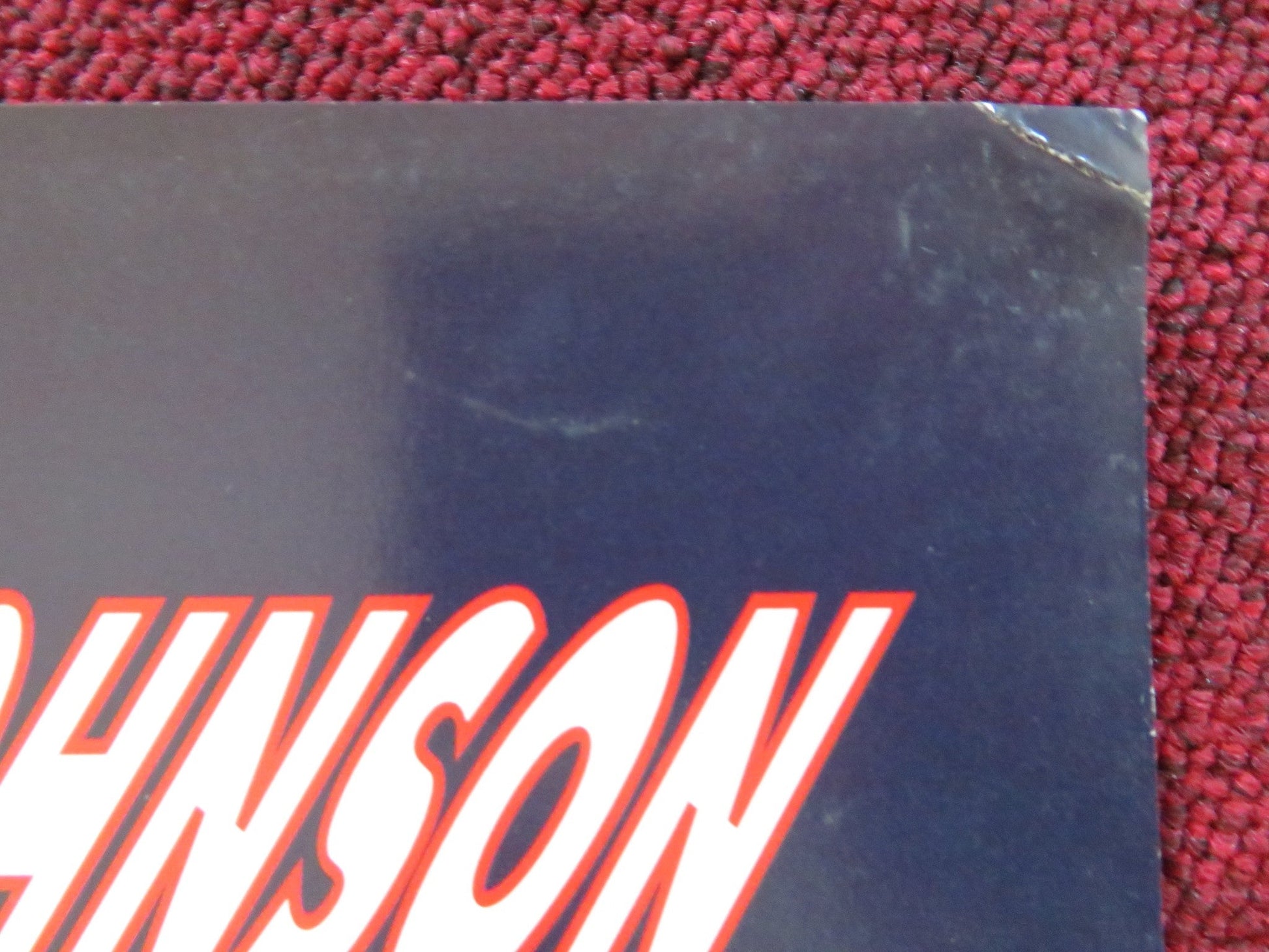 GUILTY AS SIN VHS VIDEO POSTER REBECCA DE MORNAY DON JOHNSON 1993 Rendezvous Cinema Movie posters