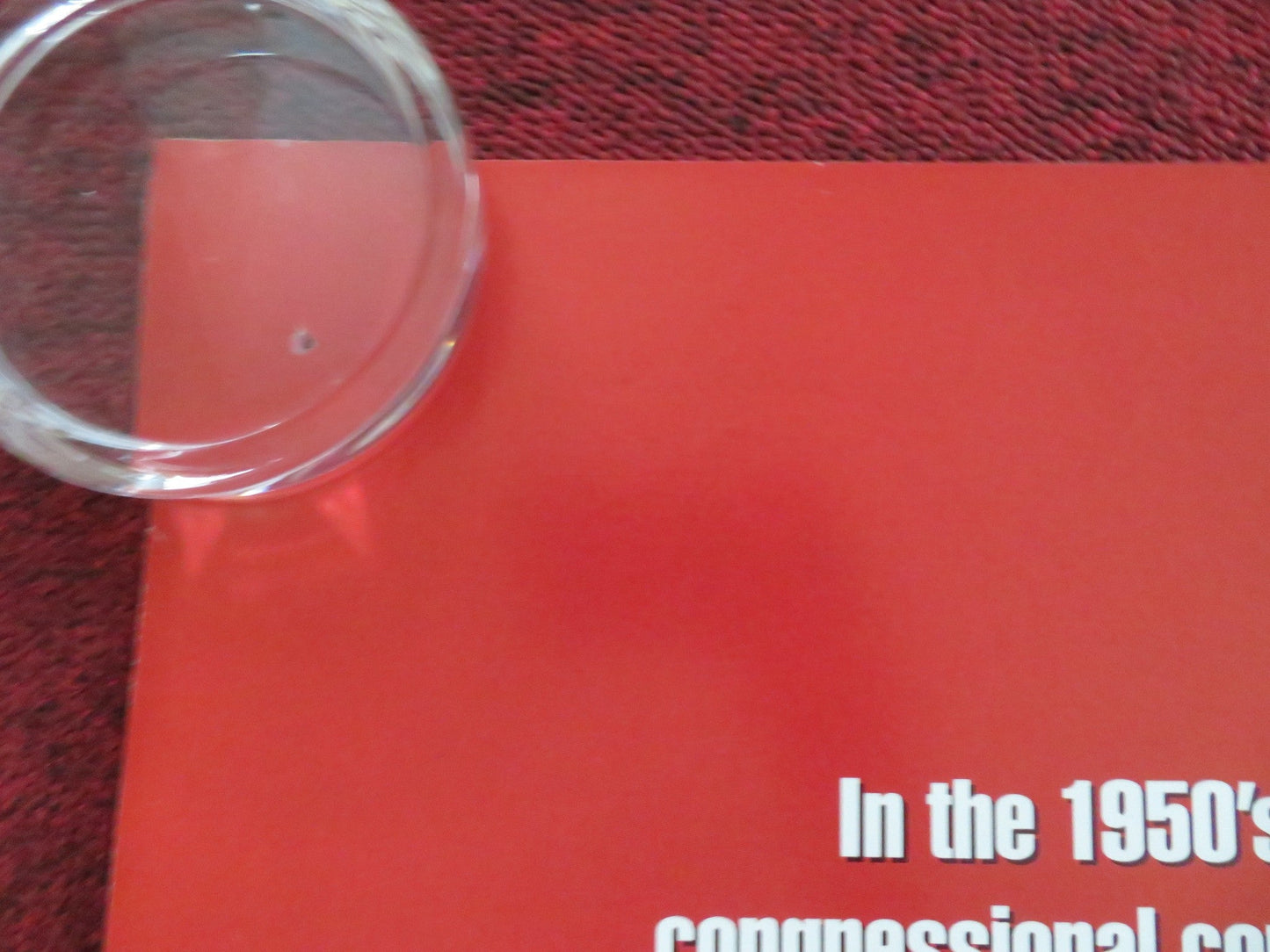 GUILTY BY SUSPICION UK QUAD ROLLED POSTER ROBERT DE NIRO 1991 Rendezvous Cinema Movie posters