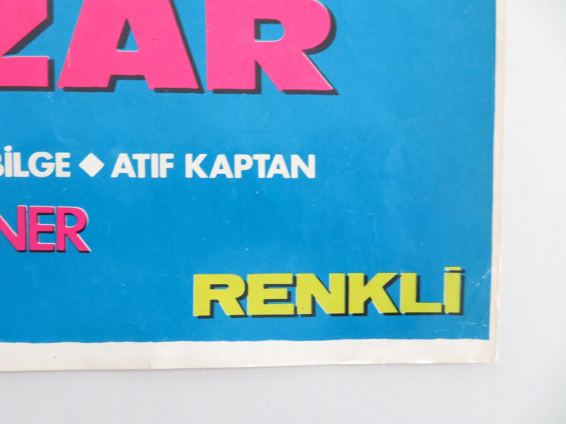 GULIZAR - A ITALIAN FOTOBUSTA POSTER EMEL SAYIN EDIZ HUN 1972 Movie posters