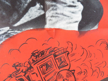 GUN FIGHT FOLDED US ONE SHEET POSTER JAMES BROWN JOAN STALEY 1961 Rendezvous Cinema Movie posters