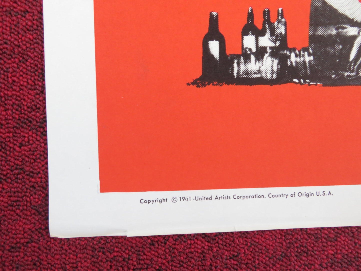 GUN FIGHT FOLDED US ONE SHEET POSTER JAMES BROWN JOAN STALEY 1961 Rendezvous Cinema Movie posters