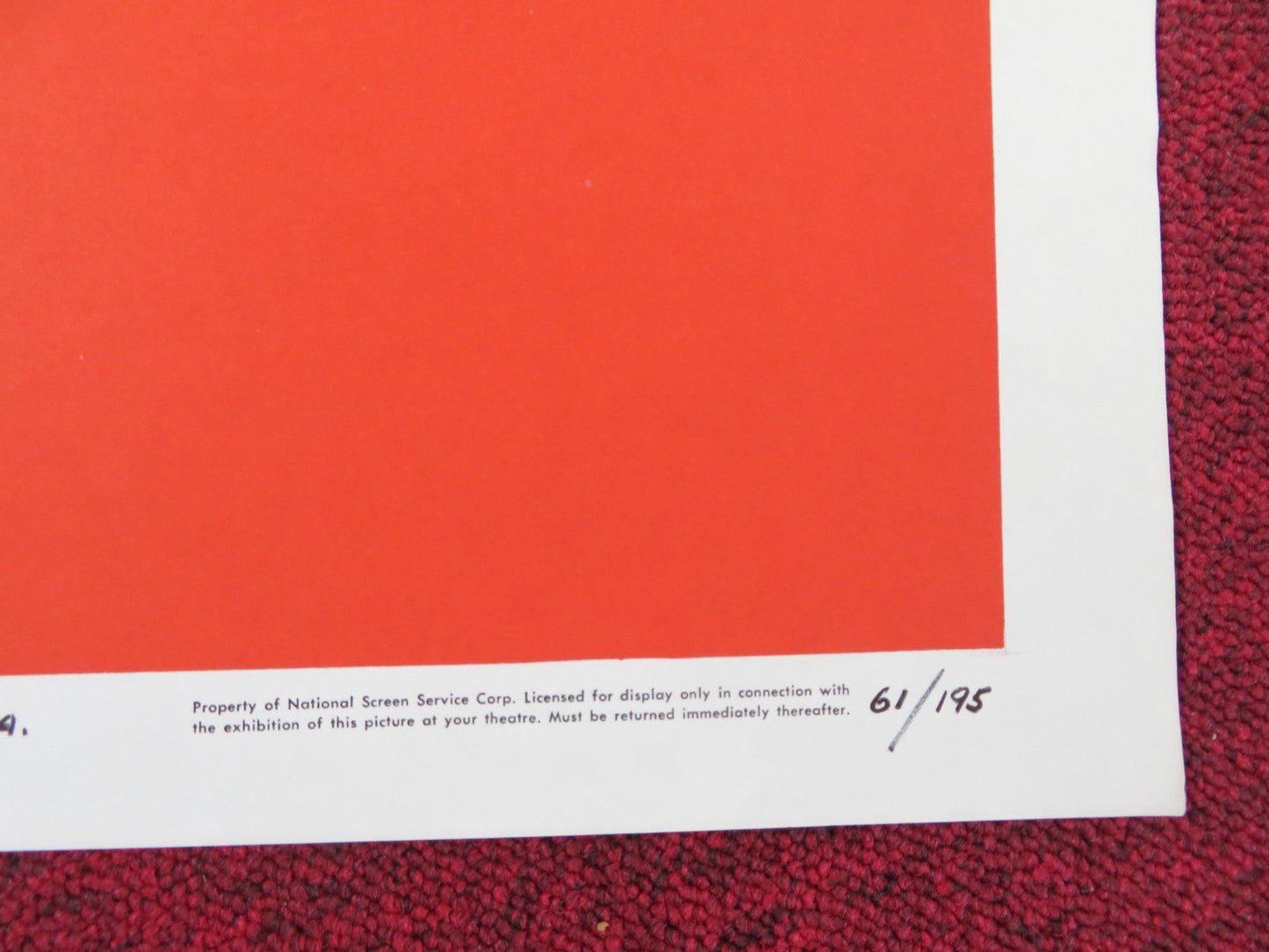 GUN FIGHT FOLDED US ONE SHEET POSTER JAMES BROWN JOAN STALEY 1961 Rendezvous Cinema Movie posters