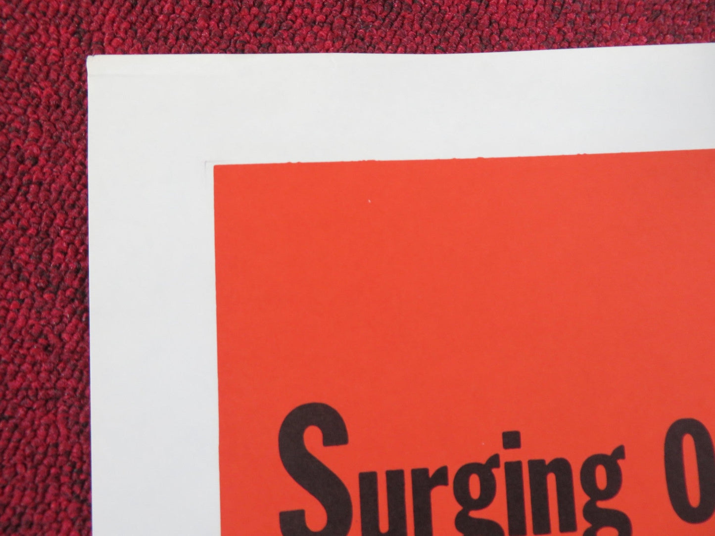 GUN FIGHT FOLDED US ONE SHEET POSTER JAMES BROWN JOAN STALEY 1961 Rendezvous Cinema Movie posters