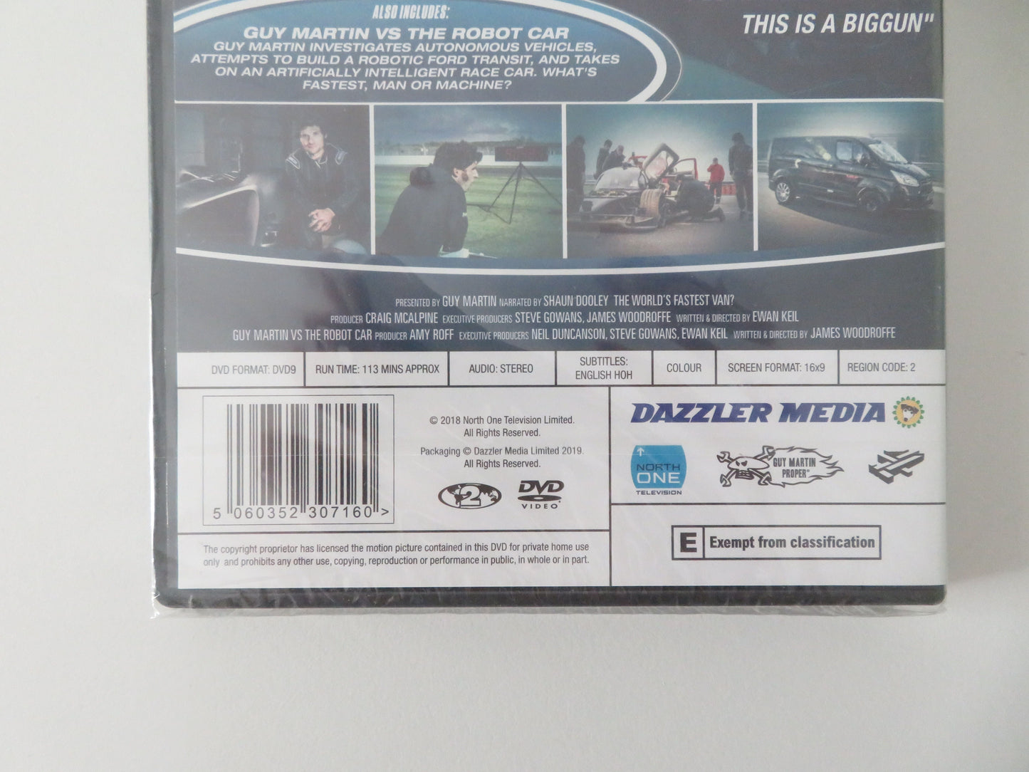 Guy Martin: The World's Fastest Van? (DVD) 2018 Region 2 Movie posters