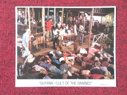 GUYANA: CULT OF THE DAMNED LOBBY CARD STUART WHITMAN GENE BARRY 1979 Rendezvous Cinema Movie posters