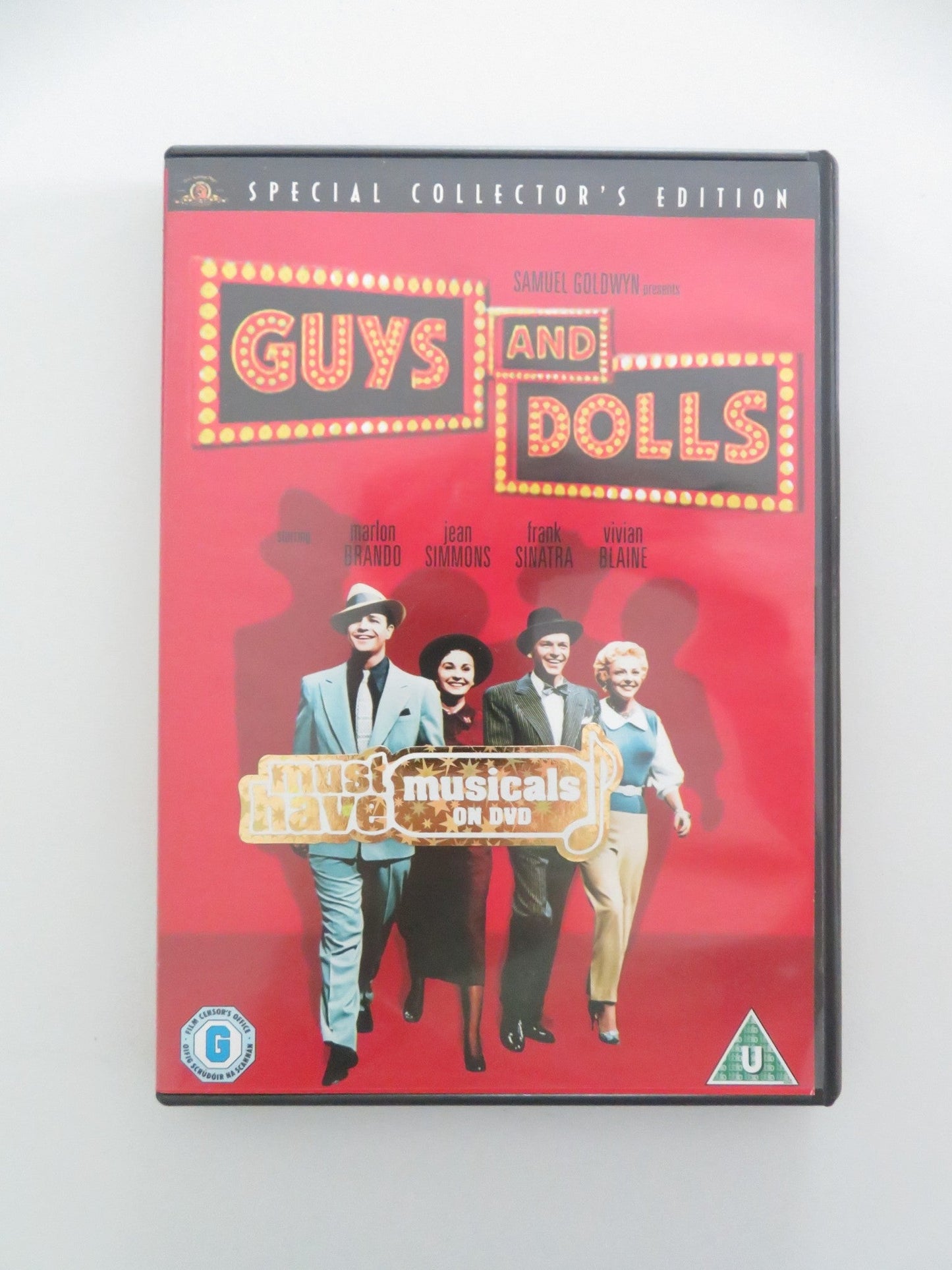 GUYS AND DOLLS - SPECIAL COLLECTOR'S EDITION (DVD) BRANDO SINATRA 1955 REGION 2 Movie posters