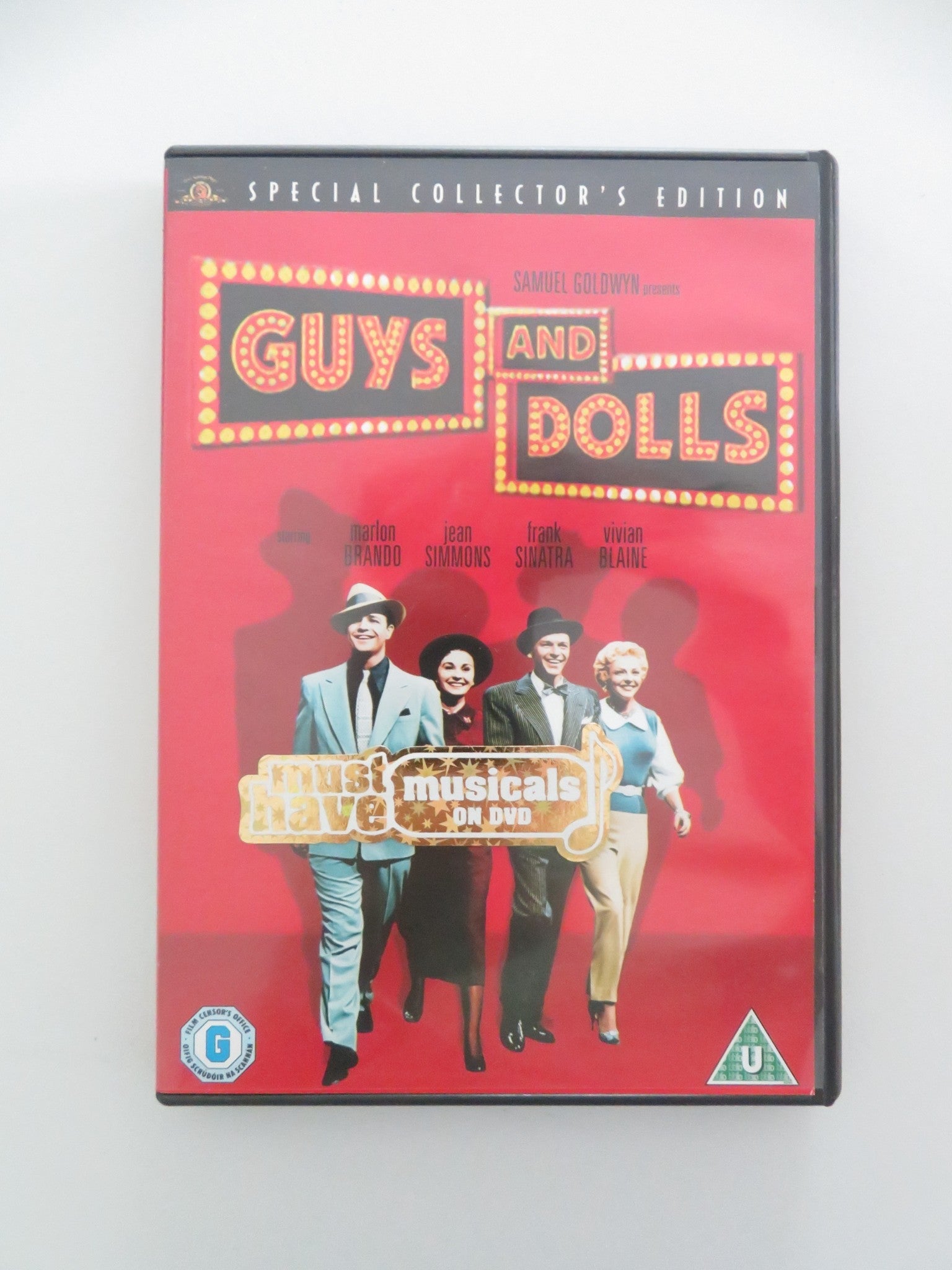 GUYS AND DOLLS - SPECIAL COLLECTOR'S EDITION (DVD) BRANDO SINATRA 1955 REGION 2 Movie posters