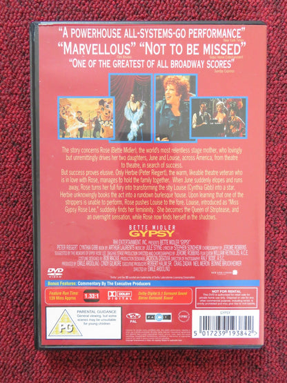 GYPSY (DVD) BETTE MIDLER CYNTHIA GIBB 1993 REGION 2 Rendezvous Cinema Movie posters