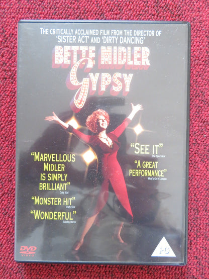 GYPSY (DVD) BETTE MIDLER CYNTHIA GIBB 1993 REGION 2 Rendezvous Cinema Movie posters