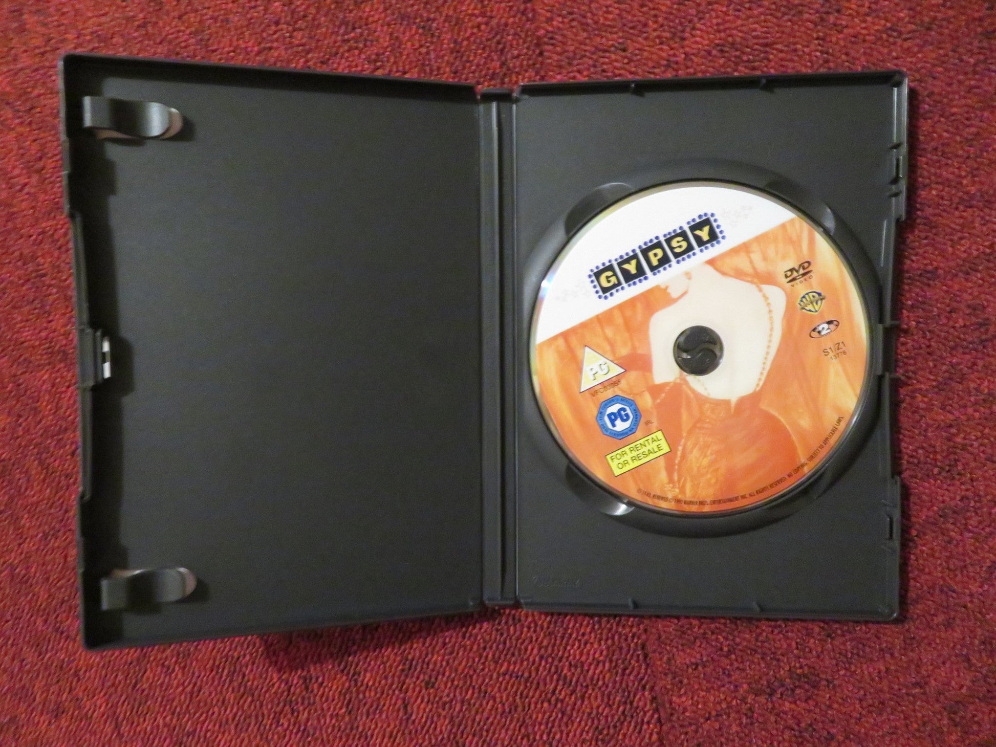 GYPSY (DVD) ROSALIND RUSSELL NATALIE WOOD 1962 REGION 2 Rendezvous Cinema Movie posters