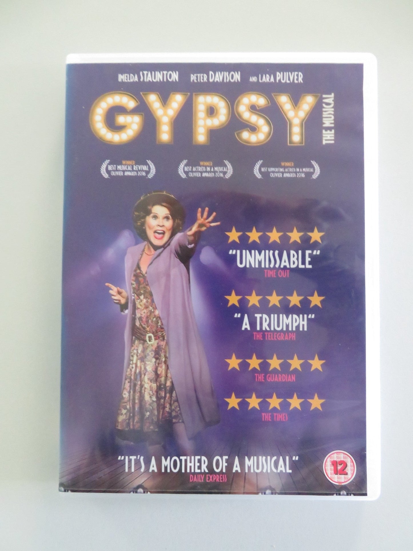 GYPSY THE MUSICAL (DVD) IMELDA STAUNTON LARA WOLLINGTON 2015 REGION 2, 4, 5 Movie posters