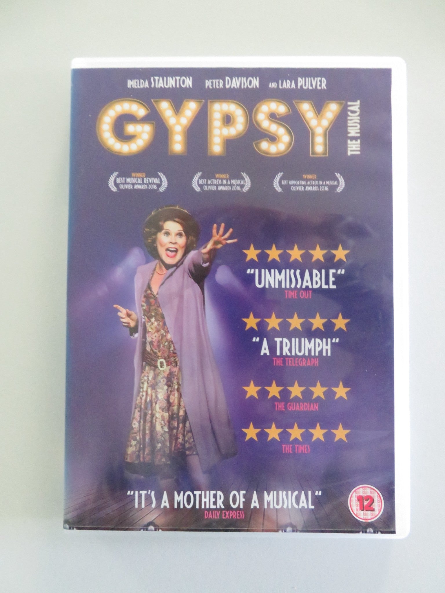GYPSY THE MUSICAL (DVD) IMELDA STAUNTON LARA WOLLINGTON 2015 REGION 2, 4, 5 Movie posters