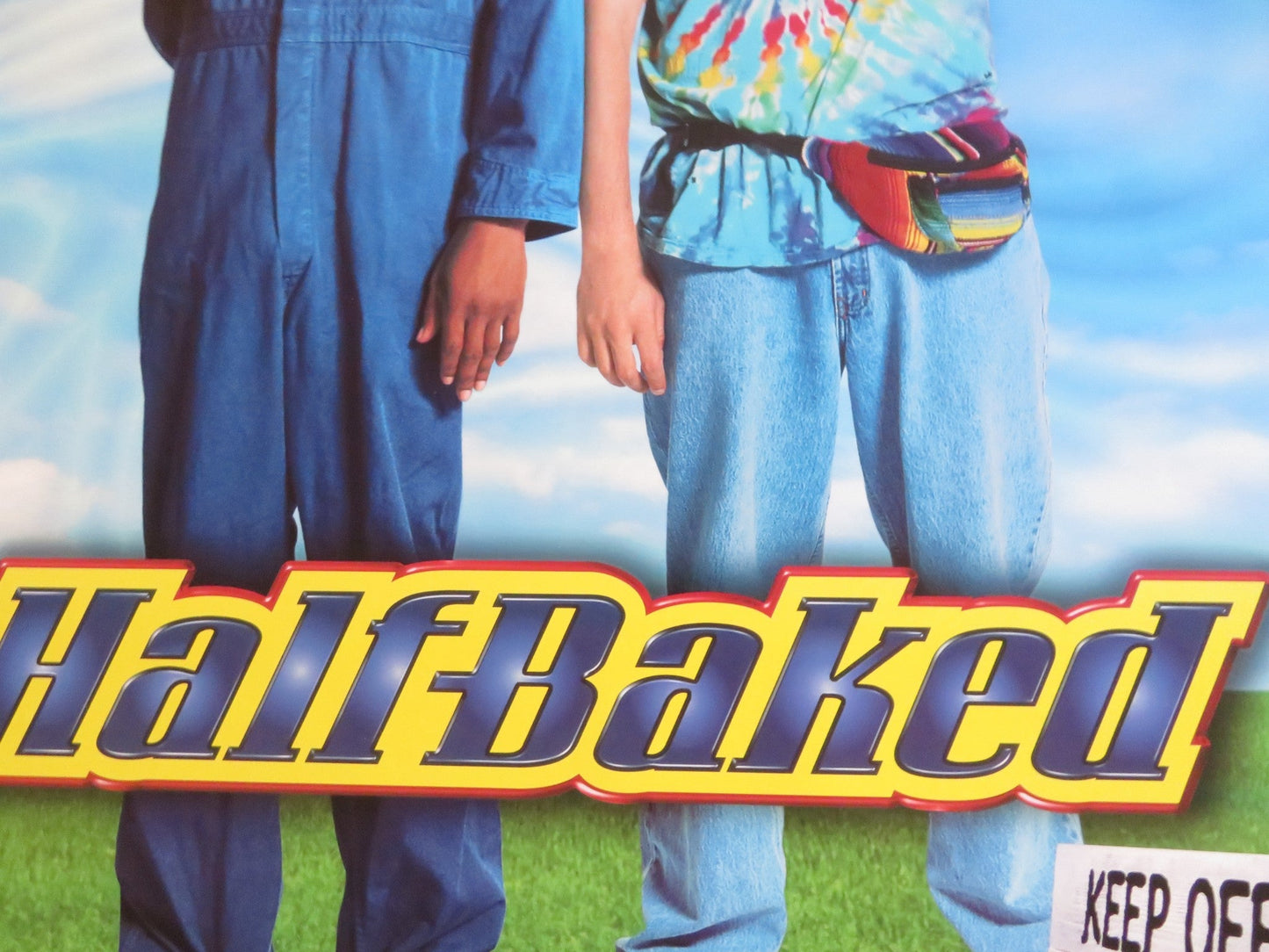 HALF BAKED DVD & VHS VIDEO POSTER ROLLED DAVE CHAPPELLE GUILLERMO DIAZ 1998 Rendezvous Cinema Movie posters