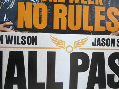 HALL PASS US ONE SHEET ROLLED POSTER OWEN WILSON JASON SUDEIKIS 2011 Rendezvous Cinema Movie posters