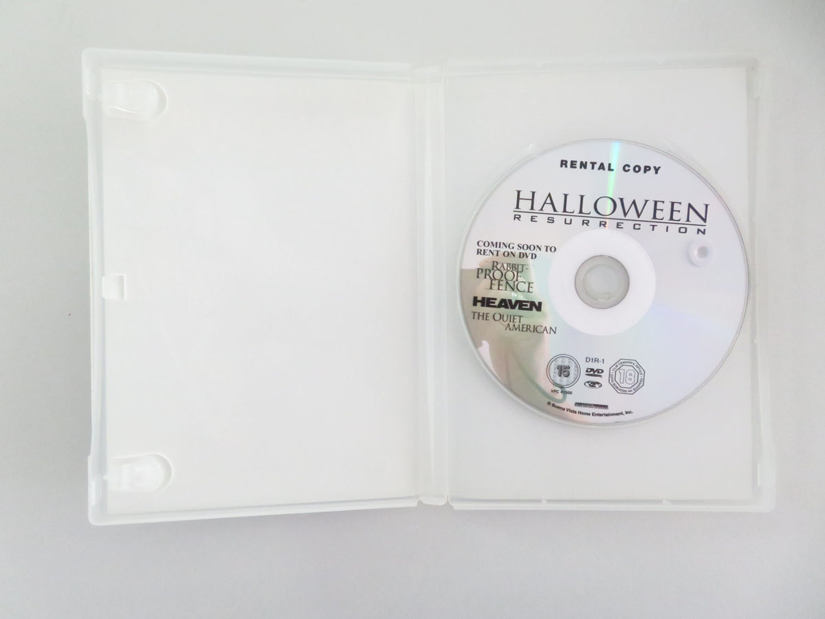 Halloween: Resurrection (DVD) Jamie Lee Curtis Busta Rhymes 2002 Region 2 Movie posters