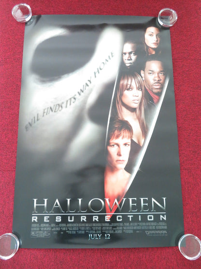HALLOWEEN: RESURRECTION US ONE SHEET ROLLED POSTER JAMIE LEE CURTIS RHYMES 2002 Movie posters