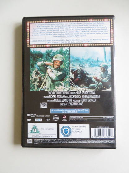 HALLS OF MONTEZUMA (DVD) RICHARD WIDMARK JACK PALANCE 1951 REGION 2 Movie posters