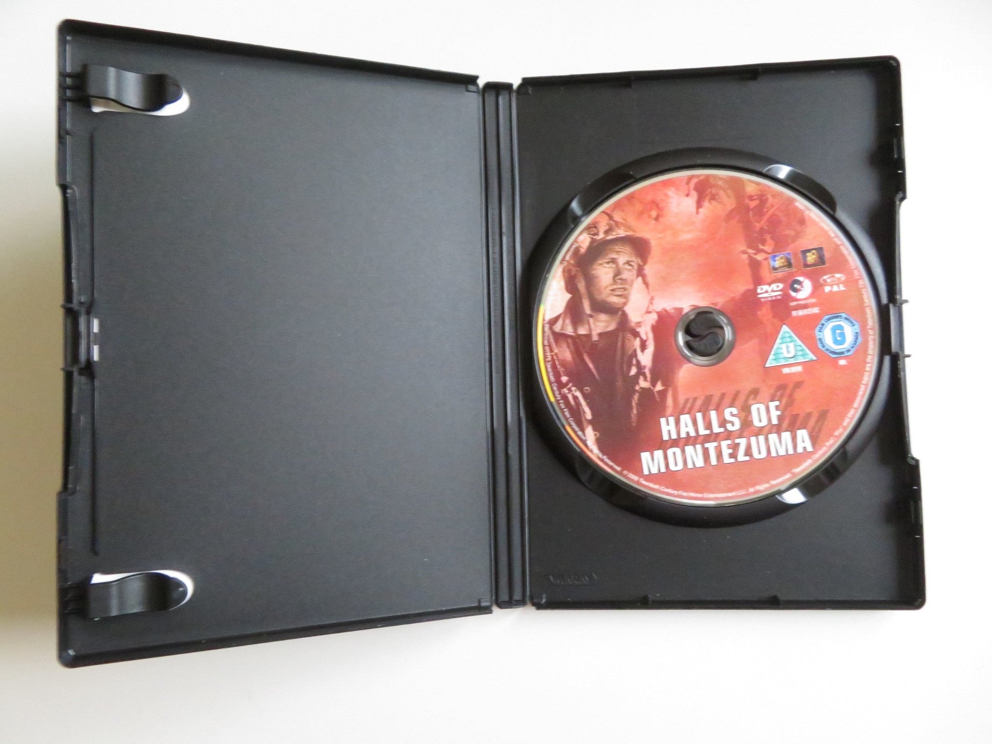 HALLS OF MONTEZUMA (DVD) RICHARD WIDMARK JACK PALANCE 1951 REGION 2 Movie posters