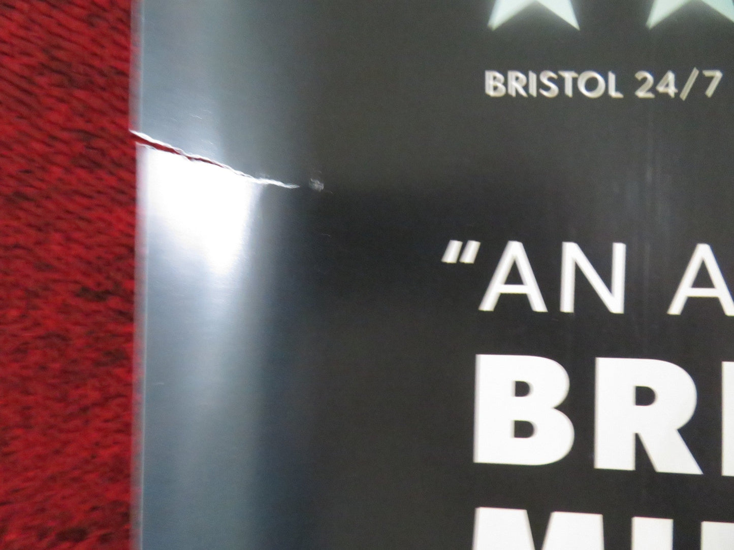 HAMLET LIVE FROM THE BRISTOL OLD VIC UK QUAD ROLLED POSTER BILLY HOWLE 2023 - Rendezvous Cinema