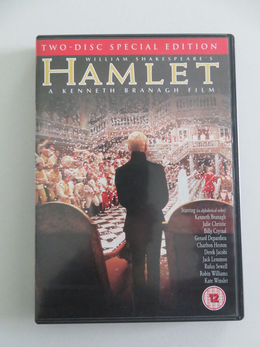 HAMLET - TWO DISC SPECIAL EDITION (DVD) KENNETH BRANAGH 1996 REGION 2 Movie posters