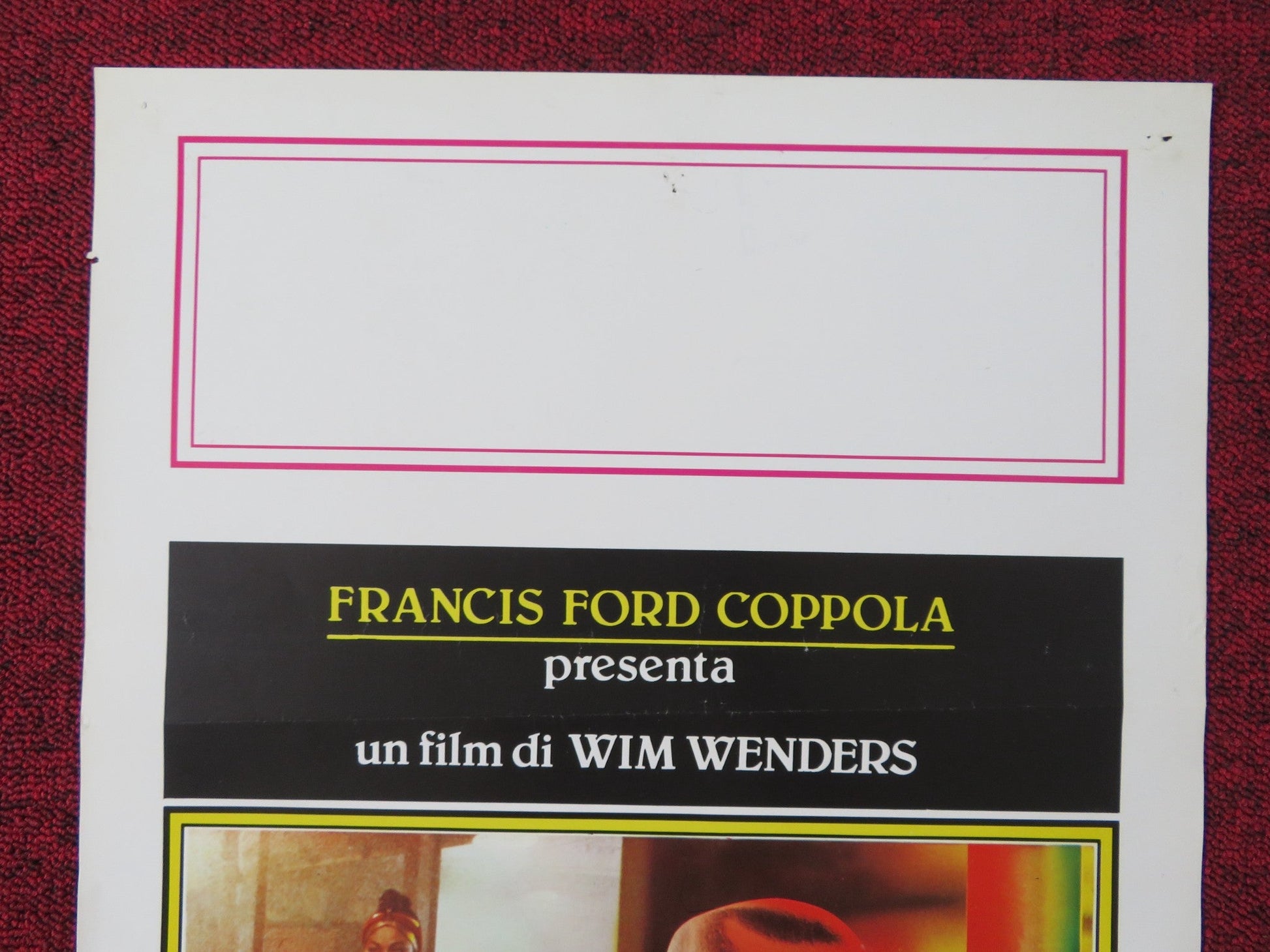 HAMMETT ITALIAN LOCANDINA POSTER FREDERIC FORREST PETER BOYLE 1983 Rendezvous Cinema Movie posters