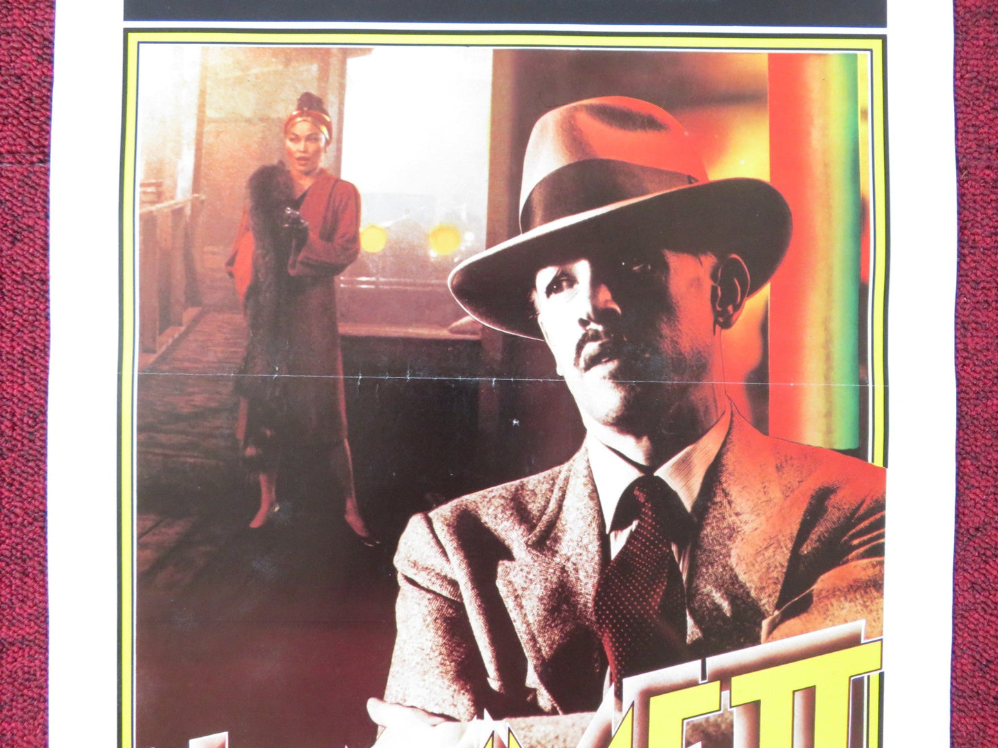 HAMMETT ITALIAN LOCANDINA POSTER FREDERIC FORREST PETER BOYLE 1983 Rendezvous Cinema Movie posters