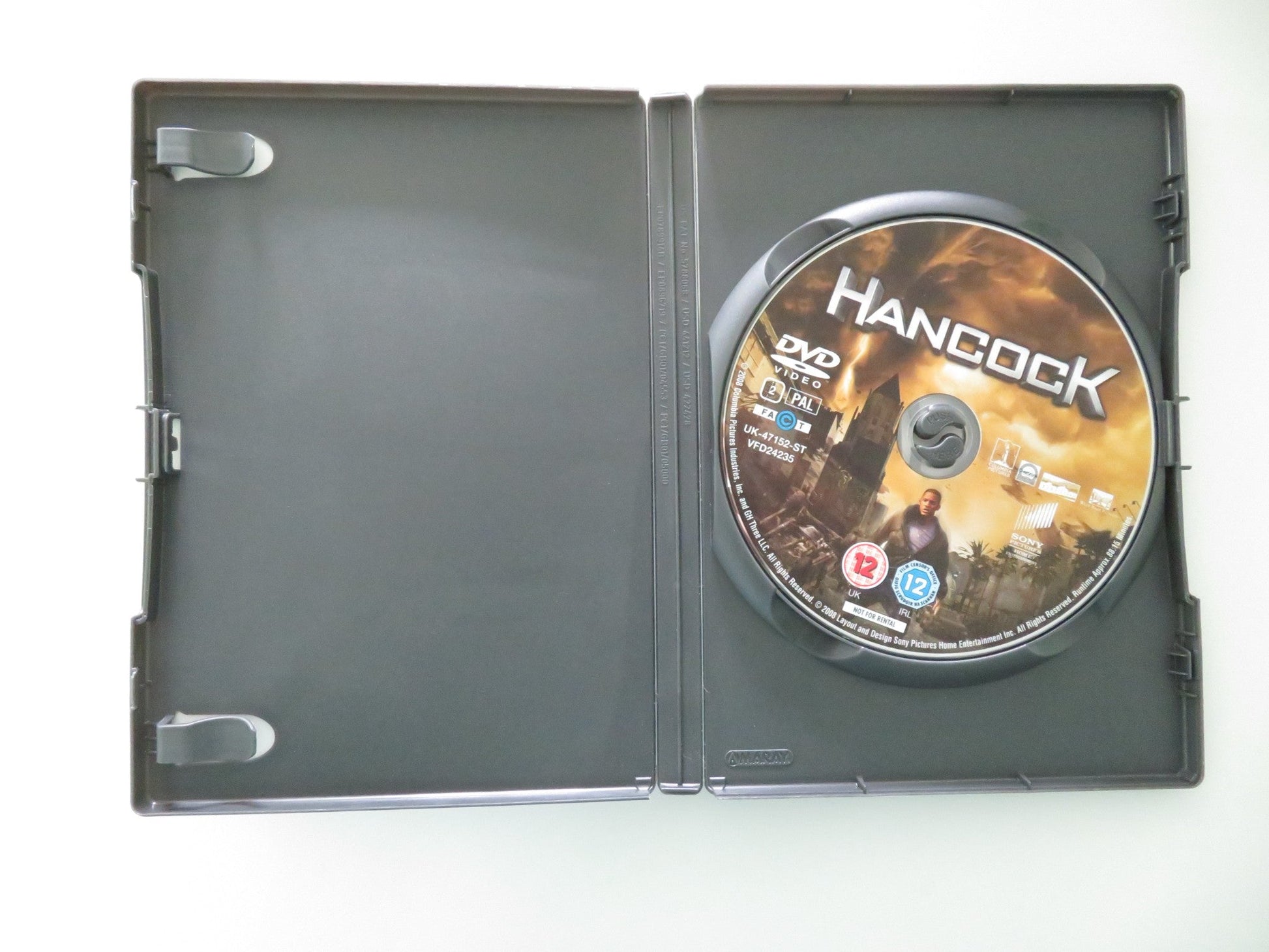 Hancock (DVD) Will Smith Charlize Theron 2008 Region 2 Movie posters