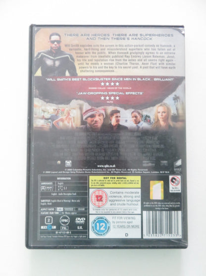 Hancock (DVD) Will Smith Charlize Theron 2008 Region 2 Movie posters