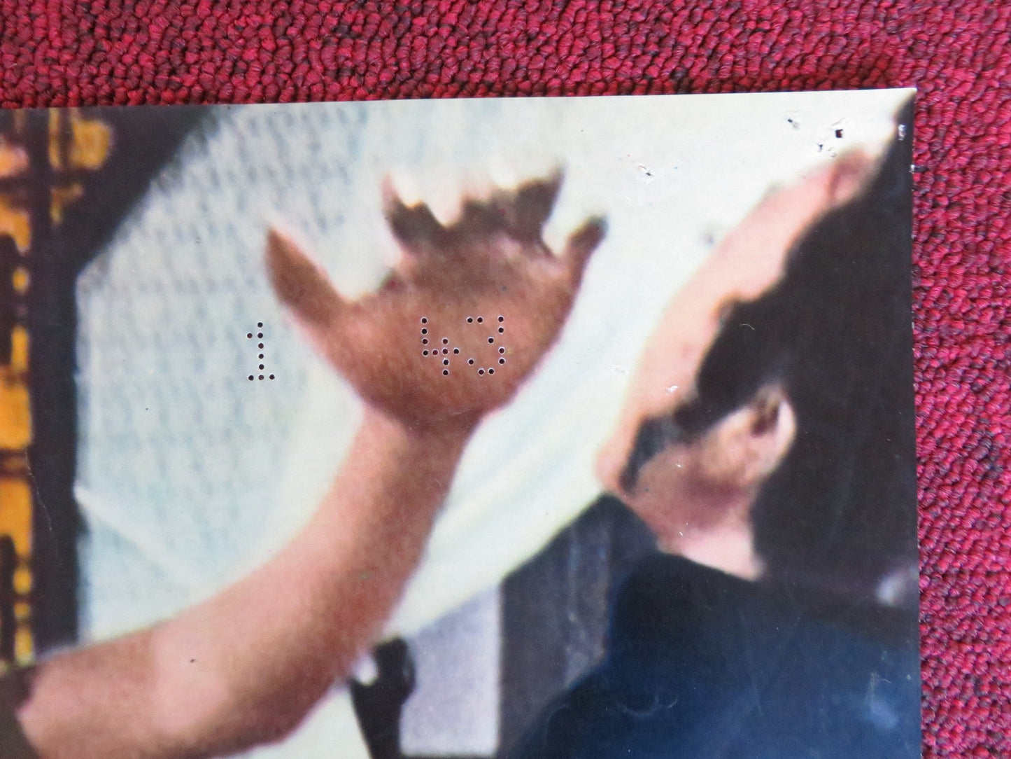 HANDS OF DEATH - B ITALIAN FOTOBUSTA POSTER MEN FEI LAI NAM 1973 Rendezvous Cinema Movie posters