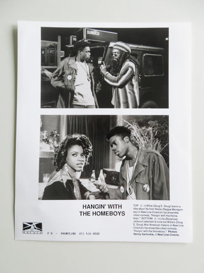 HANGIN' WITH THE HOMEBOYS MOVIE STILL PHOTO LOT OF 2 DOUG E. DOUG LEGUIZAMO 1991 Movie posters