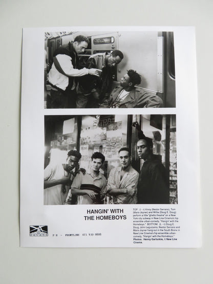 HANGIN' WITH THE HOMEBOYS MOVIE STILL PHOTO LOT OF 2 DOUG E. DOUG LEGUIZAMO 1991 Movie posters