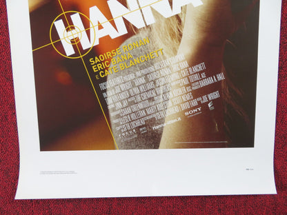 HANNA ITALIAN LOCANDINA POSTER SAOIRSE RONAN ERIC BANA 2011 Rendezvous Cinema Movie posters