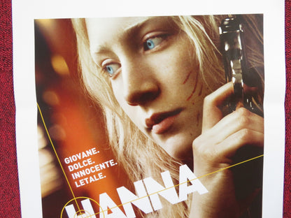 HANNA ITALIAN LOCANDINA POSTER SAOIRSE RONAN ERIC BANA 2011 Rendezvous Cinema Movie posters