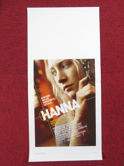 HANNA ITALIAN LOCANDINA POSTER SAOIRSE RONAN ERIC BANA 2011 Rendezvous Cinema Movie posters