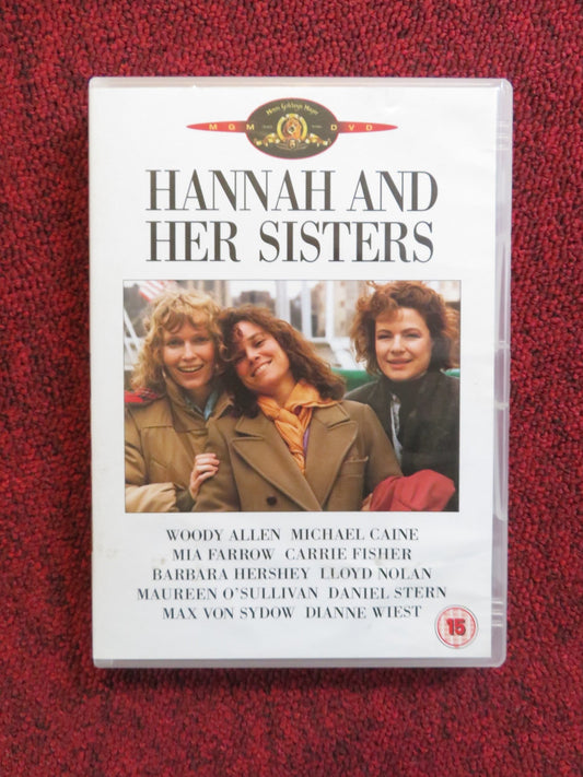 HANNAH AND HER SISTERS (DVD) CARRIE FISHER MICHAEL CAINE 1986 REGION 2 Rendezvous Cinema Movie posters