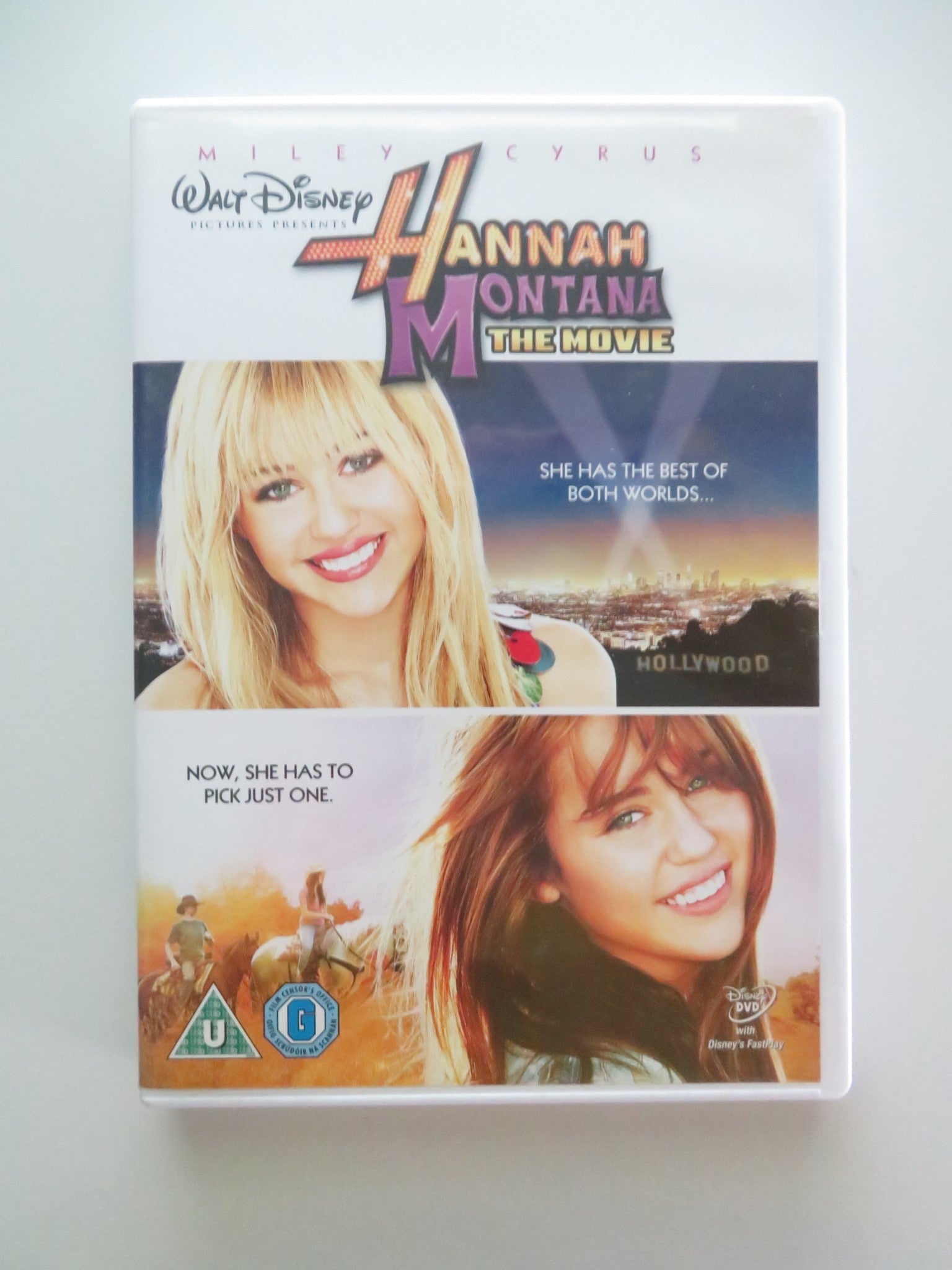 HANNAH MONTANA: THE MOVIE (DVD) DISNEY MILEY CYRUS BILLY RAY CYRUS 2009 REGION 2 Movie posters