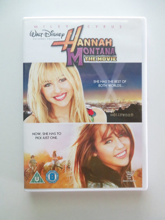 HANNAH MONTANA: THE MOVIE (DVD) DISNEY MILEY CYRUS BILLY RAY CYRUS 2009 REGION 2 Movie posters