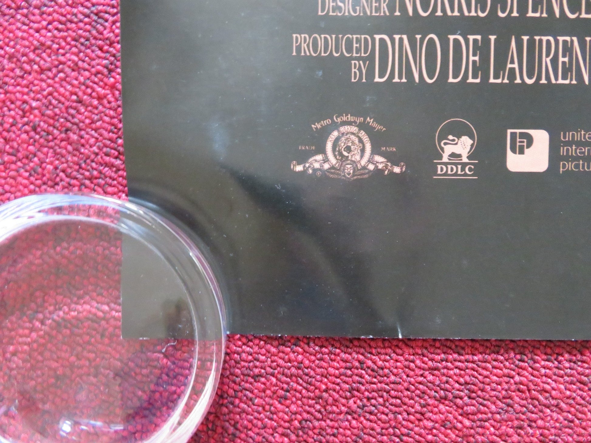 HANNIBAL - B UK QUAD ROLLED POSTER ANTHONY HOPKINS JULIANNE MOORE 2001 Rendezvous Cinema Movie posters