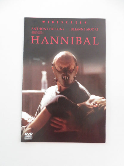 HANNIBAL - DELECTABLE 2 DISC DVD (DVD) ANTHONY HOPKINS MOORE 2001 REGION 2 Movie posters